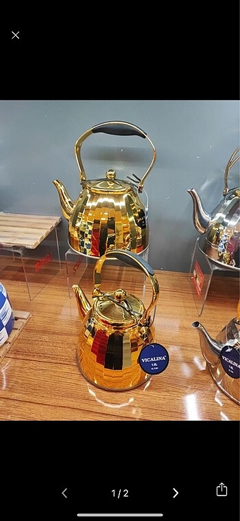 Beden İkili çaydanlık takımı