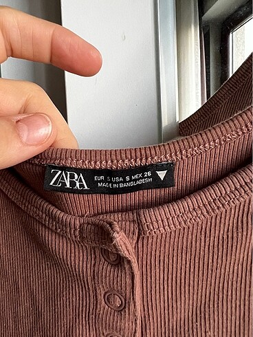 Zara Zara s beden fitilli kısa elbise