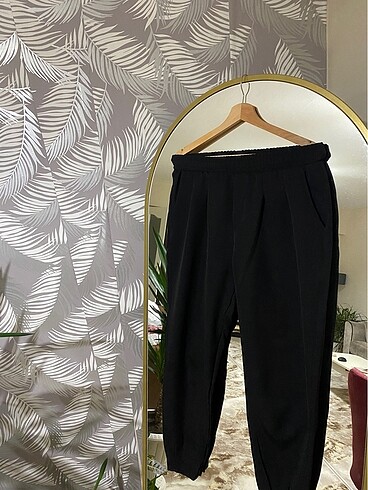 Siyah jogger pantolon