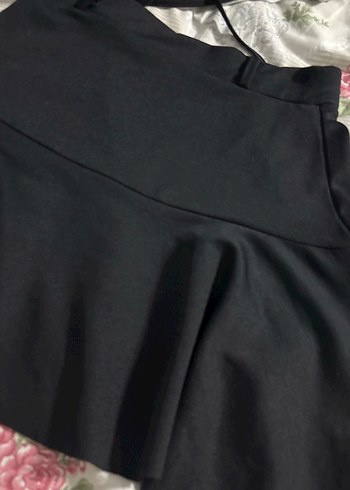 Siyah Gotik Midi Mini Etek - Görsel 2