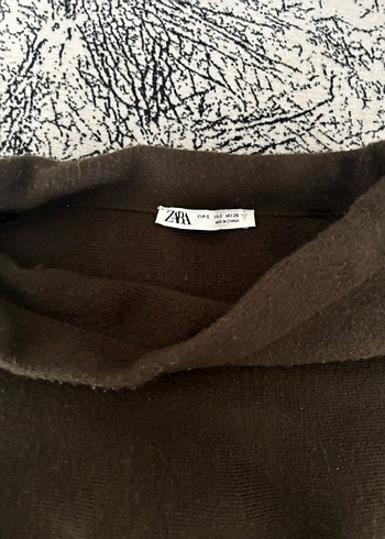 Kadife Kahverengi Mini Etek - Görsel 2