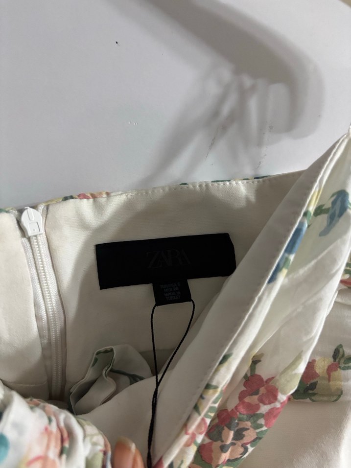 Straplez Mini Beyaz Bohem Gelinlik - Görsel 3