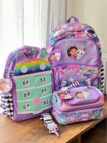 Smiggle Gabby Okul Çanta Seti