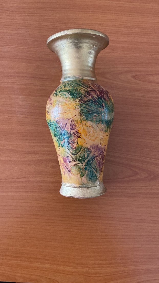 Pastel Renkli Çok Renkli Vazo - Görsel 2