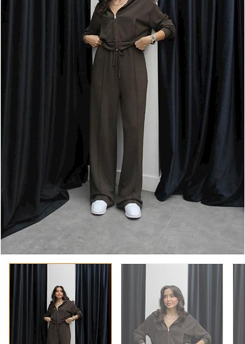 Havoş Acı Kahve Eşofman Takımı - Görsel 4