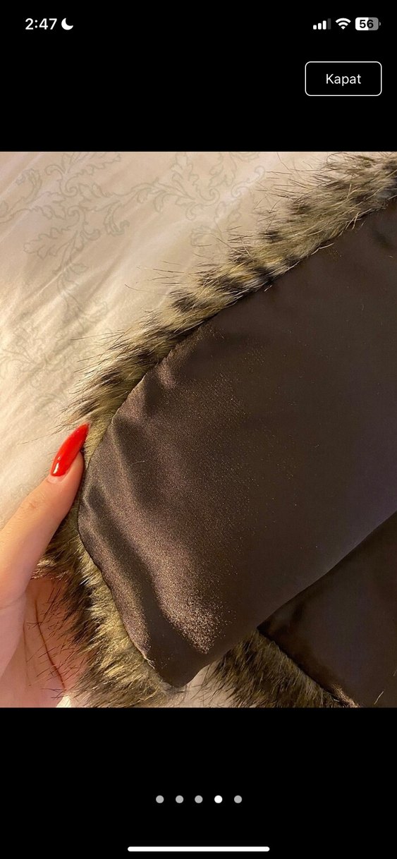 Kürk Detaylı Kadın Yelek - Görsel 4