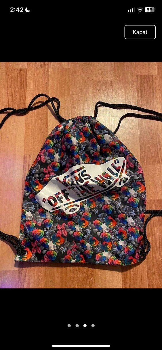 Vans Çok Renkli Baskılı Sırt Çantası - Görsel 3