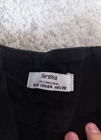 Bershka Bershka siyah şort