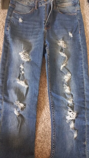 H&M Hm yırtık skinny jean