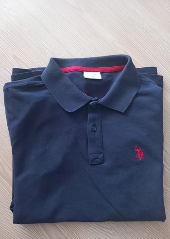 m Beden mavi Renk Lacivert Düğmeli Erkek Polo Tişört
