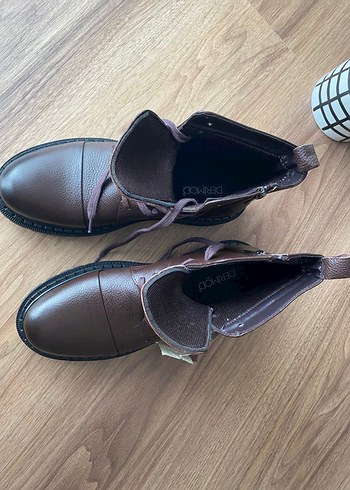 Derimod Erkek Deri Casual Bot - Görsel 4