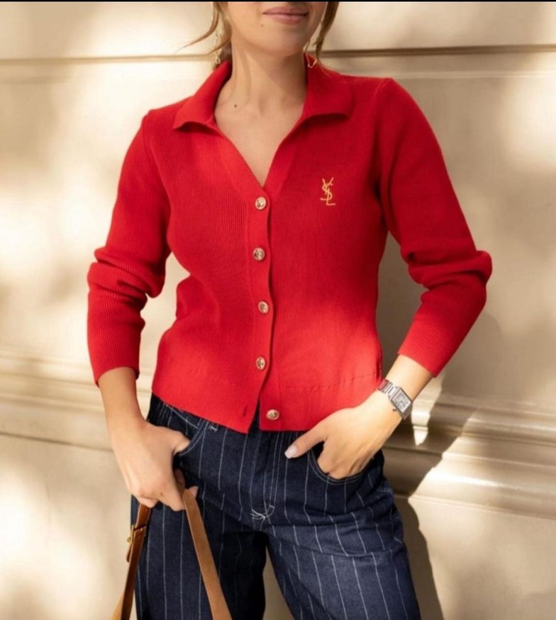 YSL Kadın Hırka - Görsel 4