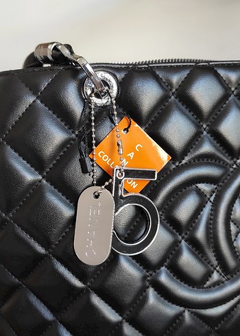 Beden siyah Renk Chanel Çanta Büyük