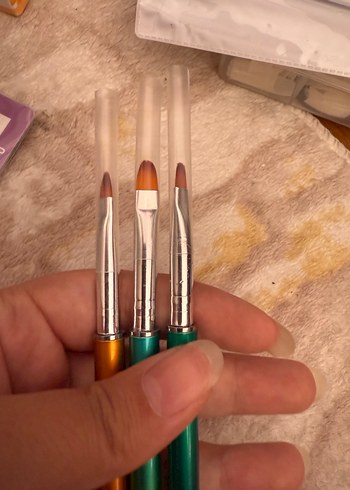 Pastel Renkli Fırça Seti - Görsel 2