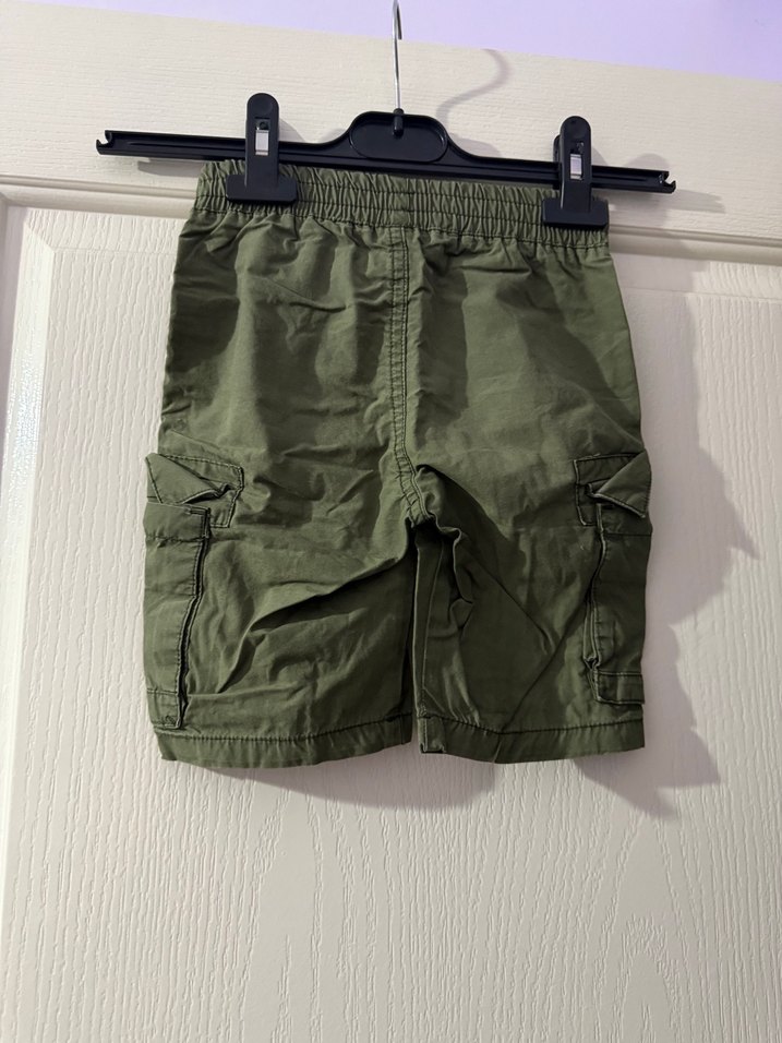 Erkek koyu yeşil  Şort - Görsel 2