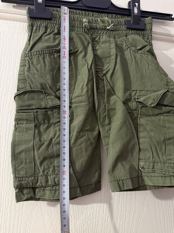 Erkek koyu yeşil  Şort - Görsel 4