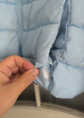 DeFacto marka Kız Çocuk Mavi Fermuarlı Mont - Görsel 2