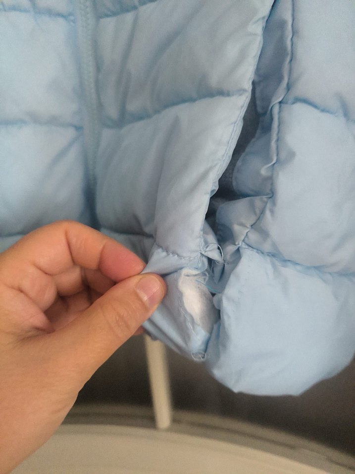 DeFacto marka Kız Çocuk Mavi Fermuarlı Mont - Görsel 2