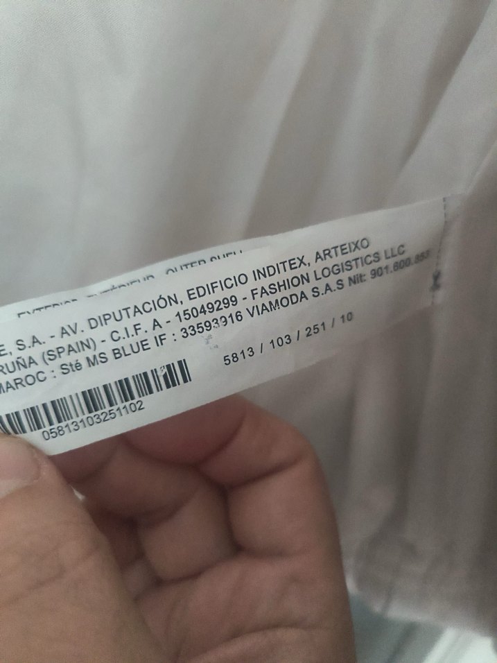 Beyaz Fermuarlı mont - Görsel 4