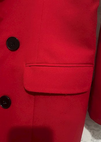 Trendyol & Milla Parlak Kırmızı Düğmeli Kadın Blazer