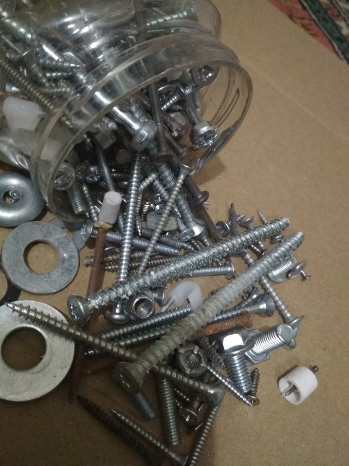 Karışık Metal Vida ve Çivi Seti hurda fiyatına - Görsel 5