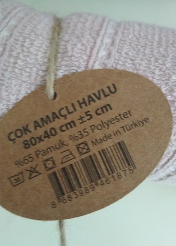  Beden el havlusu