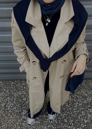 bershka trençkot - Görsel 2