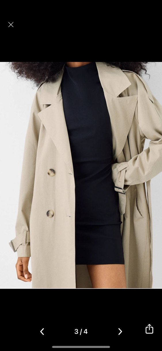 bershka trençkot - Görsel 3