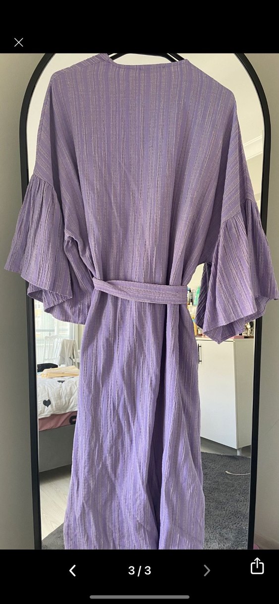 lila kimono - Görsel 3