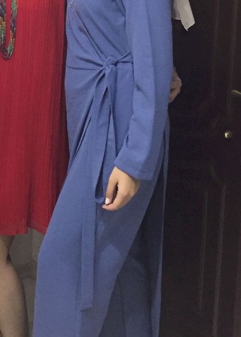 lila kadın tulum - Görsel 6