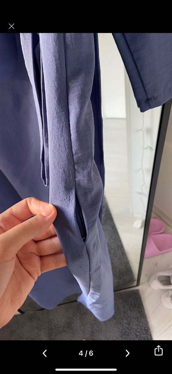 lila kadın tulum - Görsel 4