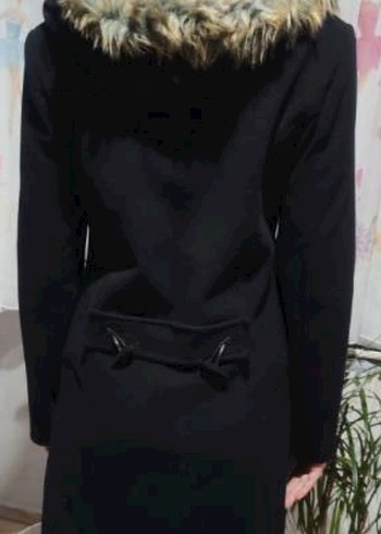 Kadın kaşe kaban kaşe - Görsel 11