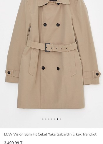 Erkek  Trençkot - Görsel 7
