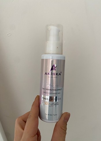 Akiska 2'si 1 Arada Makyaj Bazı ve Güneş Koruyucu SPF 50 - Görsel 2