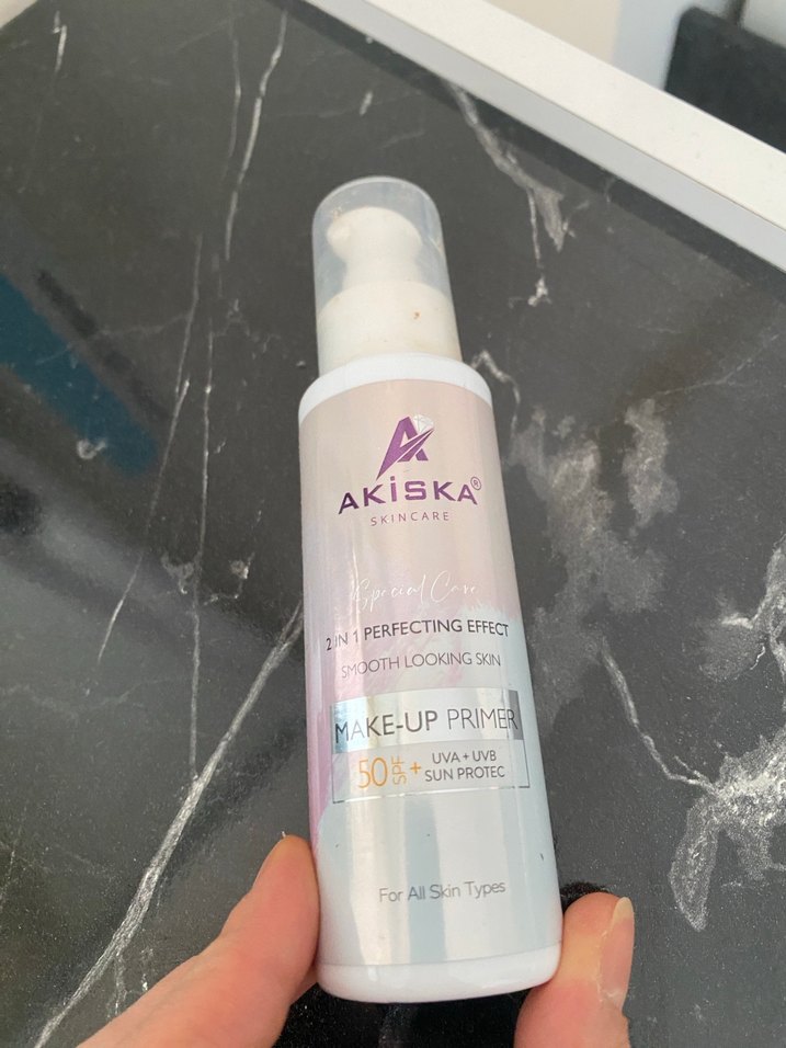 Akiska 2'si 1 Arada Makyaj Bazı ve Güneş Koruyucu SPF 50 - Görsel 3