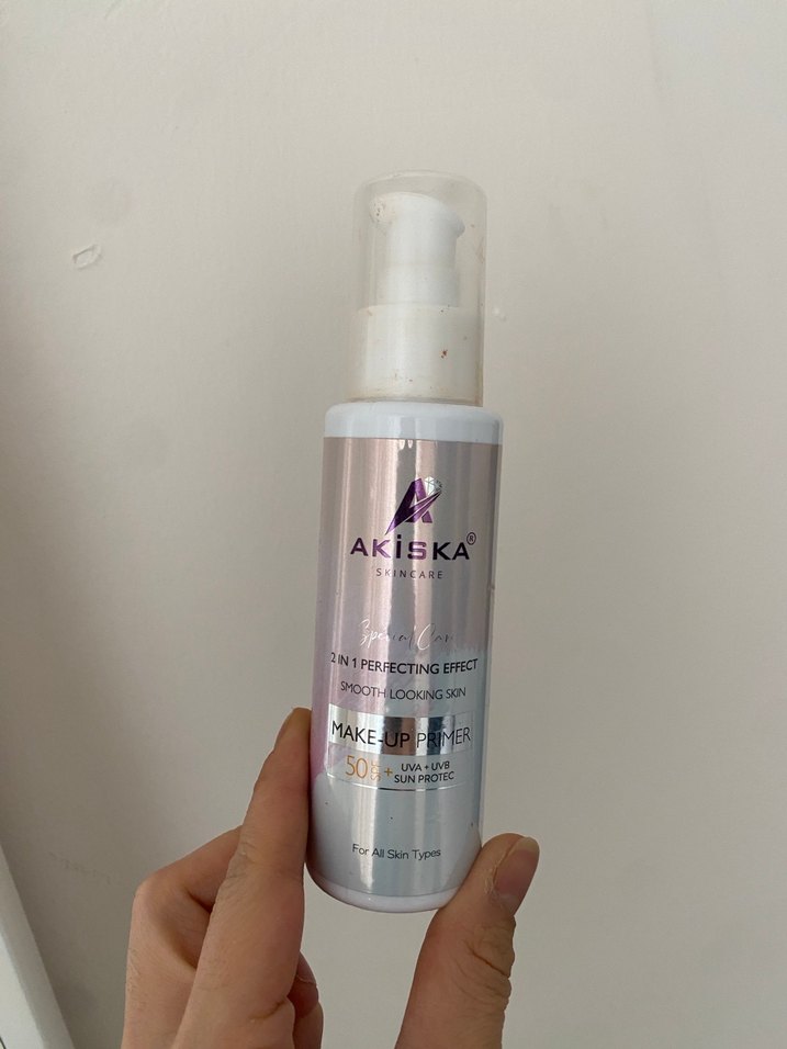 Akiska 2'si 1 Arada Makyaj Bazı ve Güneş Koruyucu SPF 50 - Görsel 2