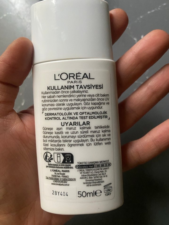 L'Oréal Bright Reveal SPF 50+ Yüz Güneş Kremi - Görsel 2