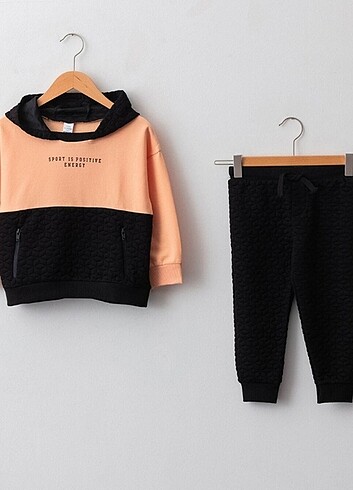LC WAİKİKİ ERKEK BEBEK 2'Lİ TAKIM + SWEATSHİRT 
