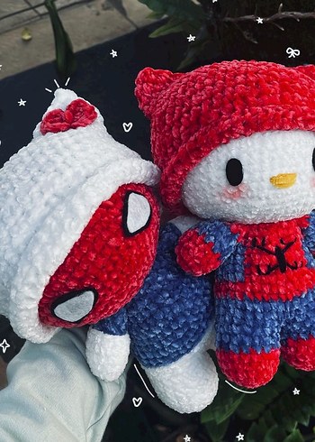 Renkli Örme Peluş Oyuncak tekli fiyattır