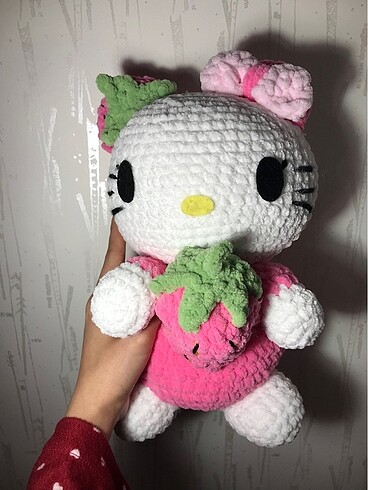Beden Peluş hello kitty oyuncak