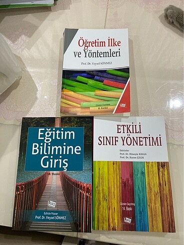 Eğitim bilimleri kitapları