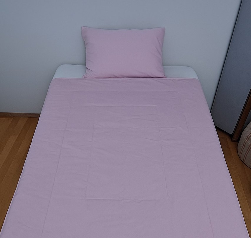 %100 Pamuklu Pike Battaniye - Yeşil Pembe veya Sarı 1 ADET - Görsel 2