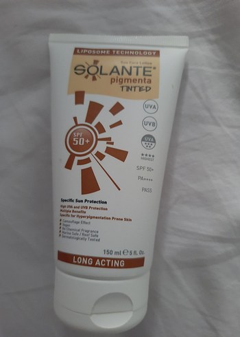 Solante Pigmenta SPF50+ Tinted Güneş Kremi 150 ml