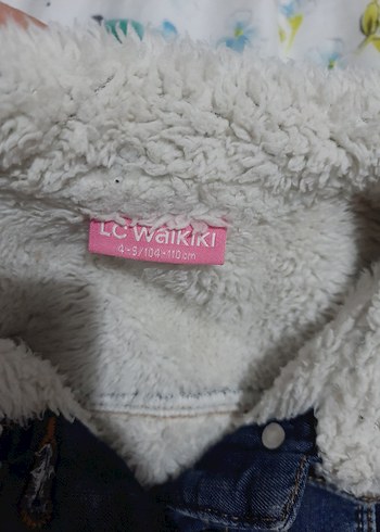 Kız Çocuk Mavi Denim Yelek - Görsel 3