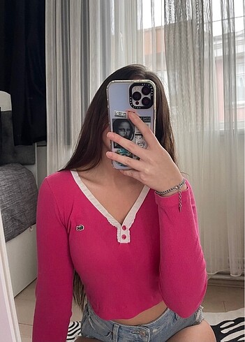 lacoste crop