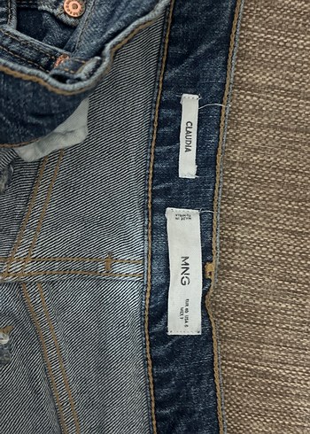 Kadın Mavi Denim Normal Kesim Jean - Görsel 4