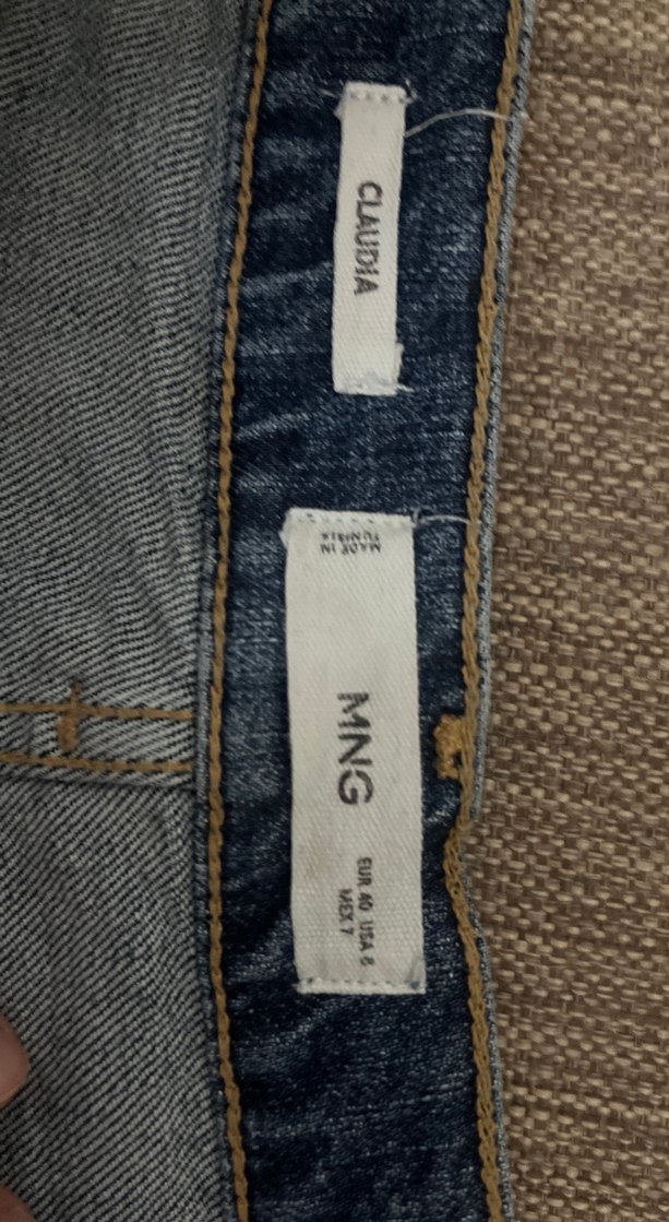 Kadın Mavi Denim Normal Kesim Jean - Görsel 5