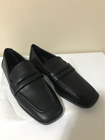 36 Beden siyah Renk Mango loafer 