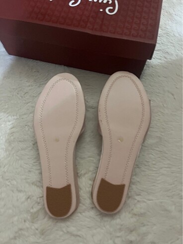 Pierre cardin tüylü çeyiz bohçası terliği - Görsel 2