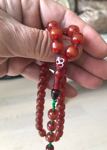 el boy sıkma kehribar tesbih - Görsel 2